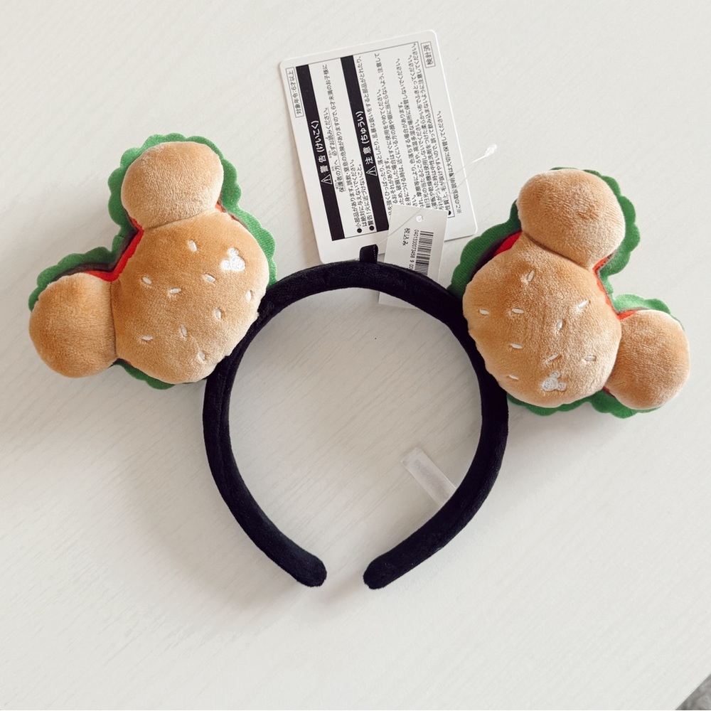 LAST ONE! Tokyo Disney hamburger ears headband